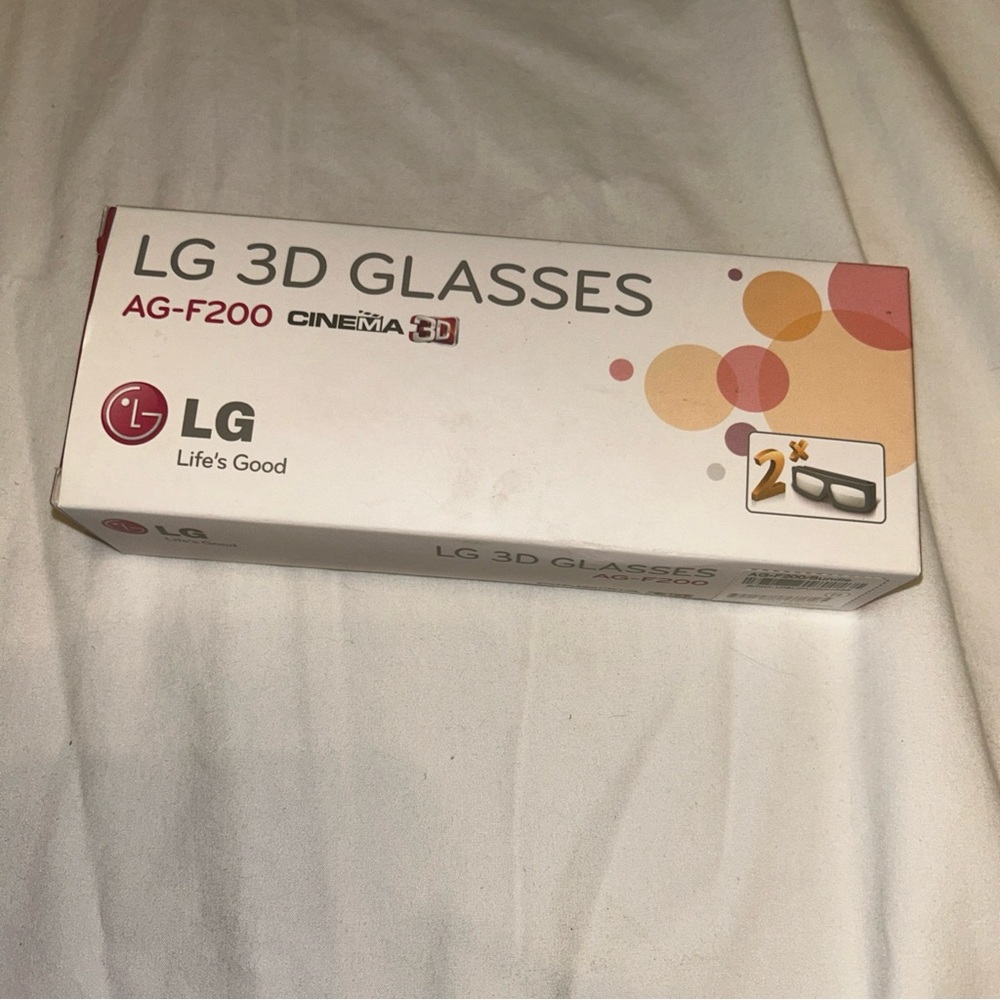LG 3D Glasses AG-F200